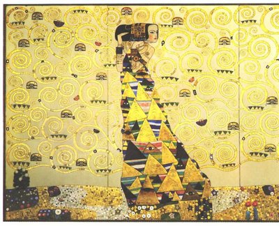 Modello per il Fregio Stoclet - Attesa da Gustav Klimt